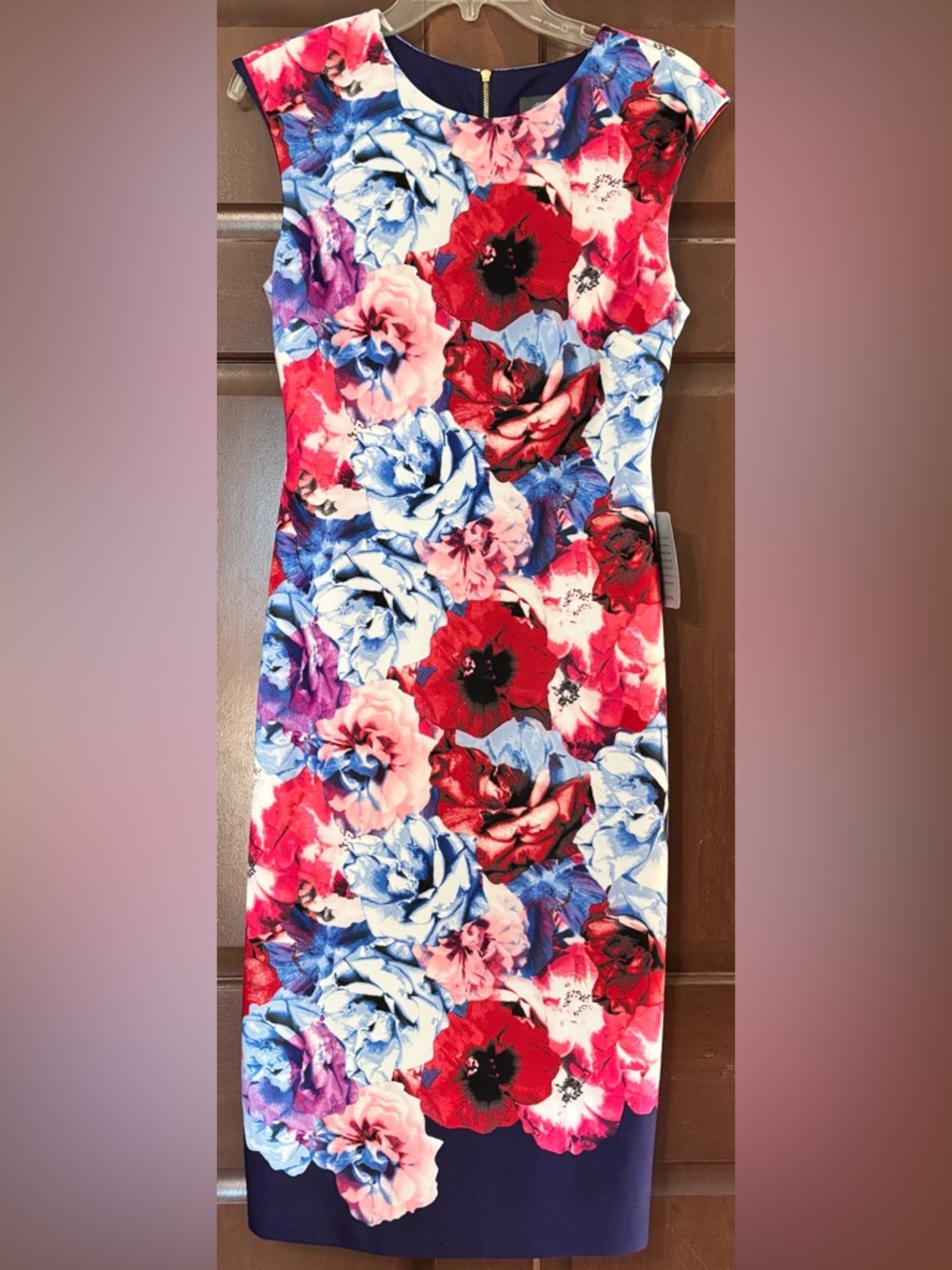 New Vince Camuto sleeveless floral dress size 6